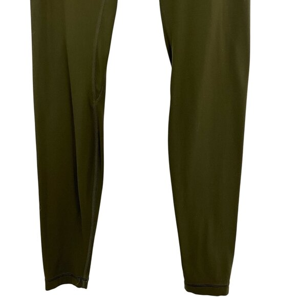 Lululemon Align Pant *Full Length 28" Dark Olive Size 6 High Rise - Picture 3 of 6